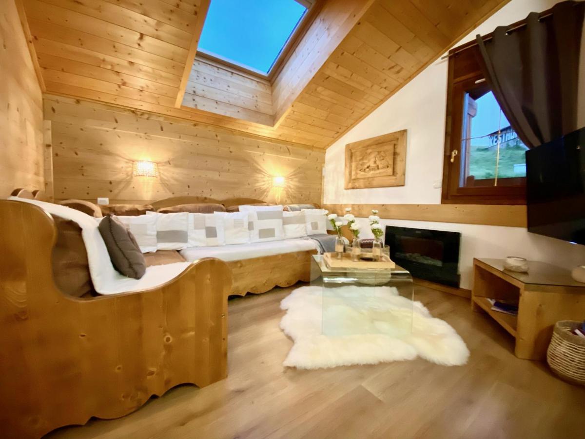 Appt 3Ch, Au Pied Des Pistes A La Deco Soignee Lägenhet Flumet Exteriör bild