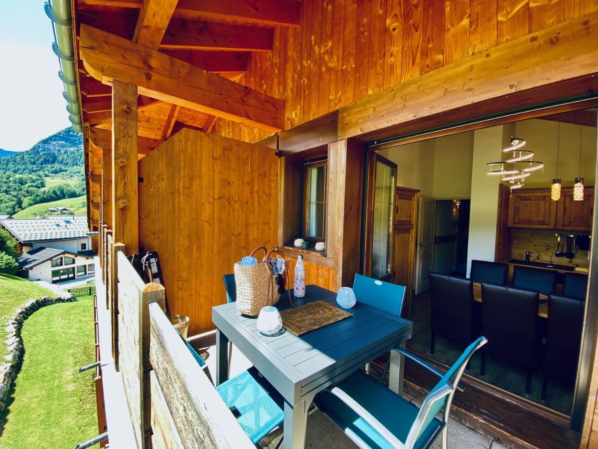 Appt 3Ch, Au Pied Des Pistes A La Deco Soignee Lägenhet Flumet Exteriör bild